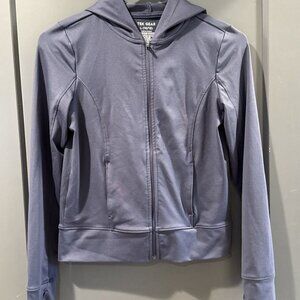 Girls Zip Up Hoodie Sweatshirt Size Large 10/12 Ten Gear